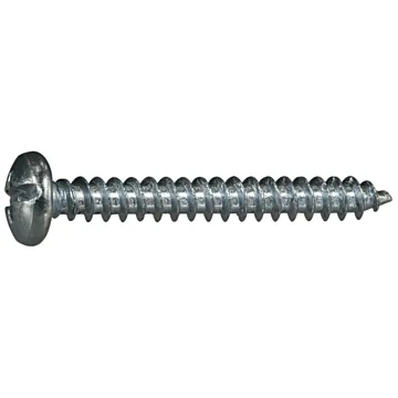#10 x 1-1/2" Combo Pan Head, Sheet Metal Screw, Zinc (Bulk Box 6 pk)
