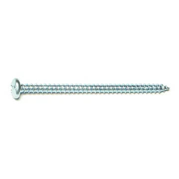 #10 x 3" Combo Pan Head, Sheet Metal Screw, Zinc (Bulk Box 4 pk)