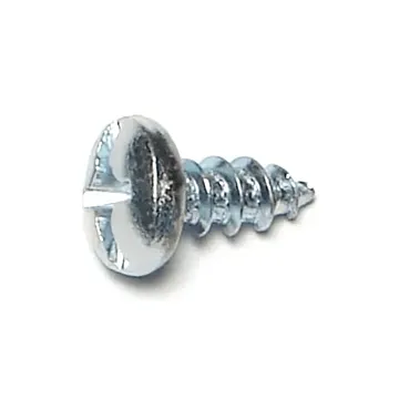 #12 x 1/2" Combo Pan Head, Sheet Metal Screw, Zinc (Bulk Box 10 pk)
