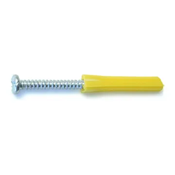 MIDWEST FASTENER Vinyl Ancor (6 pk) 1 in.