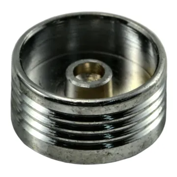Midwest Fastener Sck Hd Cover Chr, 5/16 Button