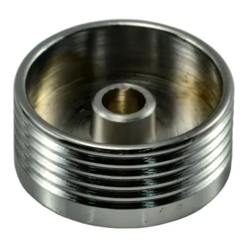 Midwest Fastener Sck Hd Cover Chr, 3/8 Button