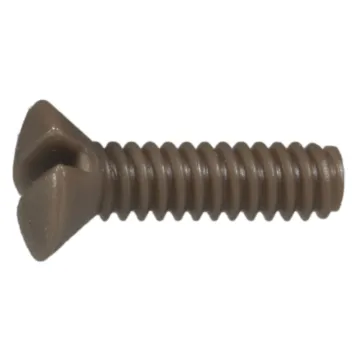 Switch Plate Screw (Nylon - Brown)  6-32 x 1/2 in.