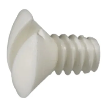 Switch Plate Screw (Nylon - Ivory)  6-32 x 1/4 in.
