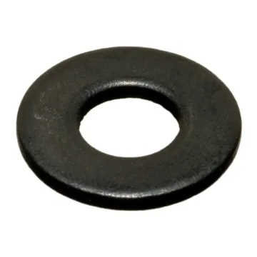 Midwest Fastener Flat Washr Black, 1/4