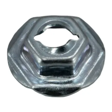 Thread Cutting Nut (Zinc) 3/16 in. 