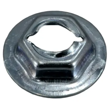 Thread Cutting Nut (Zinc) 1/4 in. 