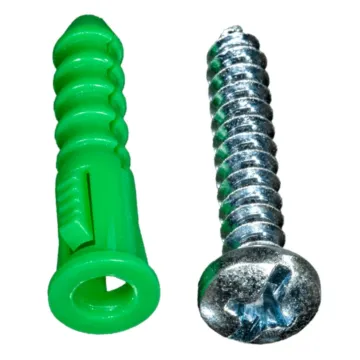 MIDWEST FASTENER Ribbed Plastic Anchor (50 pk)