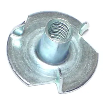 Pronged T-Nut (Zinc) 6-32 x 1/4 in.