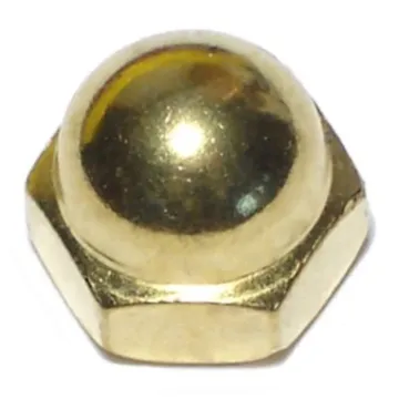 Acorn Nut (Brass) 1/4"-20 