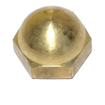 Acorn Nut (Brass) 5/16"-18 