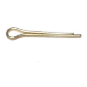 Midwest Fastener® 3/32 in 1-1/2 in Brass Extended Prong Cotter Pin