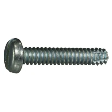 Midwest Fastener Slotted Head Self-Tapping Bolt, Type F (Zinc) 6-32 x 3/4 in.