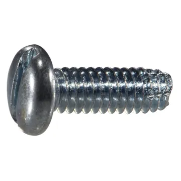 Midwest Fastener Slotted Head Self-Tapping Bolt, Type F (Zinc) 8-32 x 1 in.