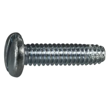 Midwest Fastener Slotted Head Self-Tapping Bolt, Type F (Zinc) 1/4"-20 x 1 in.