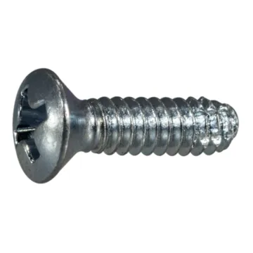 Midwest Fastener Slotted Head Self-Tapping Bolt, Type F (Zinc) 6-32 x 1/2 in.