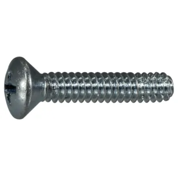 Midwest Fastener Slotted Head Self-Tapping Bolt, Type F (Zinc) 10-24 x 1 in.