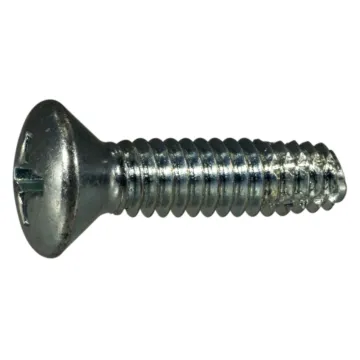 Midwest Fastener Slotted Head Self-Tapping Bolt, Type F (Zinc) 1/4"-20 x 1 in.