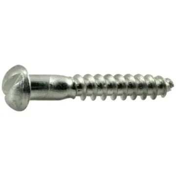 Midwest Fastener #10 1.25 in Round Wood Screw