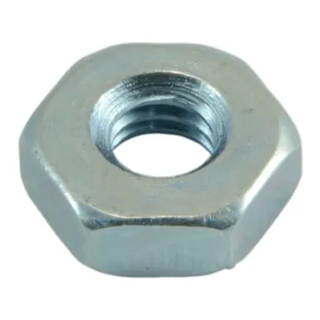 8-32 Hex Nut, Coarse Thread, Zinc
