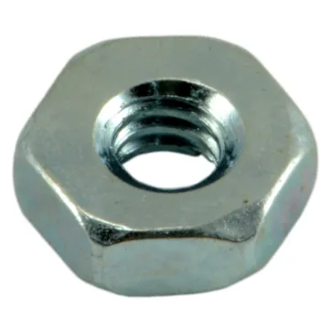 4-40 Hex Nut, Coarse Thread, Zinc