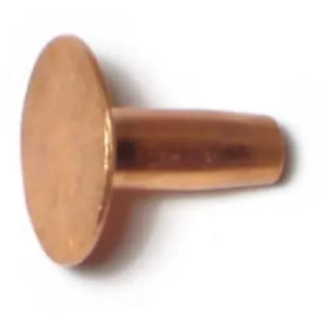 Midwest Fastener Copp Belt Rivet, 8 x 1/2