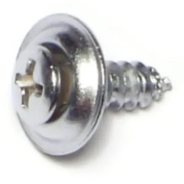 #10 x 5/8" Phillips Oval Head, Trim Head Screw, Chrometint