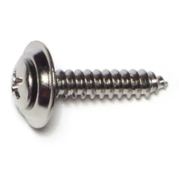 #10 x 1" Phillips Oval Head, Trim Head Screw, Chrometint