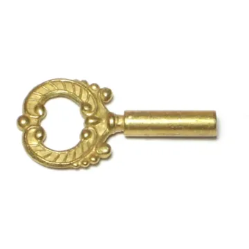 Midwest Fastener Tapped Key Brass