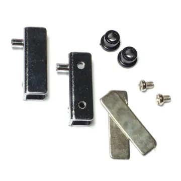 Midwest Fastener Glass Door Hinge, Chrome