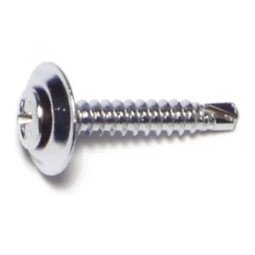 #8 x 1" Phillips Oval Head, Trim Head Screw, Chrometint
