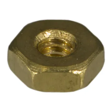 4-40 Hex Nut, Coarse Thread, Brass
