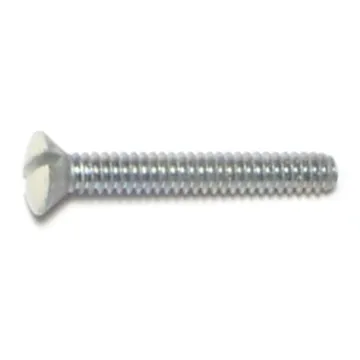 Switch Plate Screw (Ivory) 6-32 x 1 in.