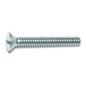 Switch Plate Screw (Chrome) 6-32 x 1 in.
