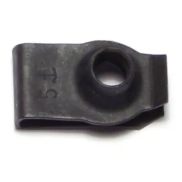 Extruded U Nut (Black Phosphate - Regular) 1/4"-20 in.