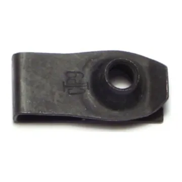 Extruded U Nut (Black Phosphate - Long) 6 mm - 1.00 in.