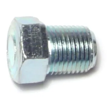 Midwest Fastener Oil Pan Plug, 1/2" Pig Back
