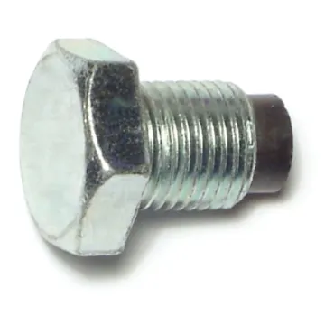Midwest Fastener Oil Pan Plug, 1/2-20 Reg