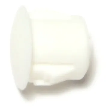 Midwest Fastener Wht Nyl Hle Plug, 3/8