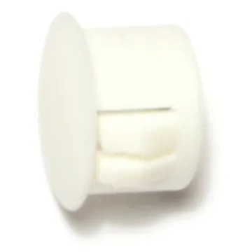 Midwest Fastener Wht Nyl Hle Plug, 1/2