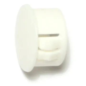 Midwest Fastener Wht Nyl Hle Plug, 5/8