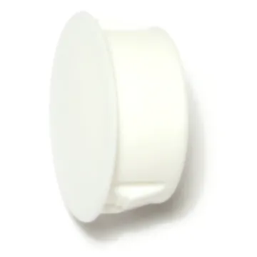 Midwest Fastener Wht Nyl Hle Plug, 7/8