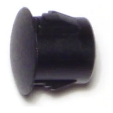 Midwest Fastener Bk Nyl Hle Plug, 3/8