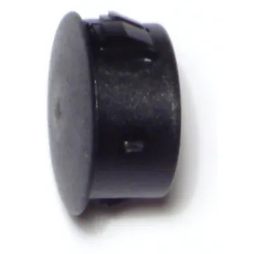 Midwest Fastener Bk Nyl Hle Plug, 11/16
