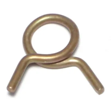 Midwest Fastener Steel Yellow Zinc Plated 9/16 in Hose Clamp