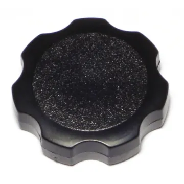 Midwest Fastener Flowerette Screw, 1/4 Black
