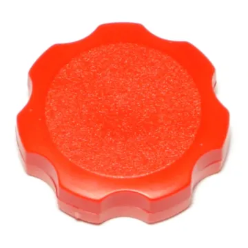 Midwest Fastener Flowerette Screw, 1/4 Red
