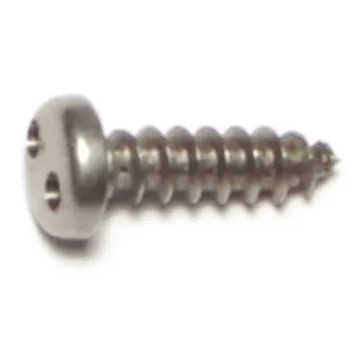 #6 x 1/2" Security Head, Sheet Metal Screw, Stainless Steel 