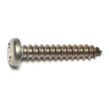 #14 x 1-1/2" Security Head, Sheet Metal Screw, Stainless Steel 