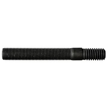 Midwest Fastener Double-End Threaded Stud (Zinc) 3/8"-16, 3/8"-24 x 3 in.